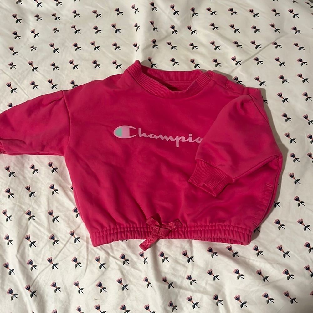 Champion Baby Girl Crew Neck Sweater